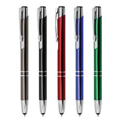 Aluminum Pen with Stylus