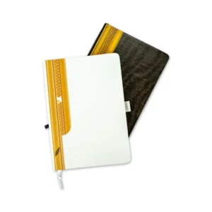 Arabic Bisht style A5 notebook for custom branding and corporate gifting in the UAE