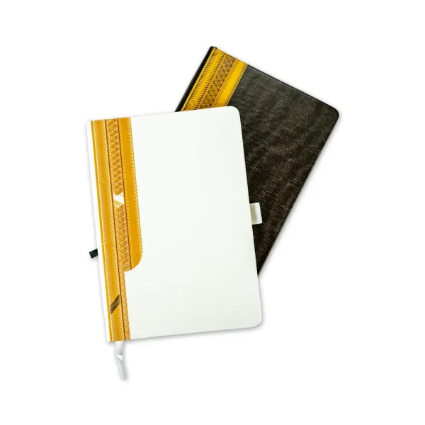 Arabic Bisht Style A5 Notebook Arabic Bisht style A5 notebook for custom branding and corporate gifting in the UAE