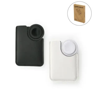 Charging cable kit with iWatch charging pad in PU pouch