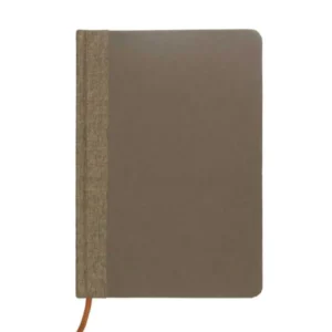 A5 coffee material notebook with kraft pages for eco-conscious corporate gifting in the UAE