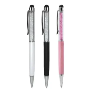 Crystal Pen with Stylus