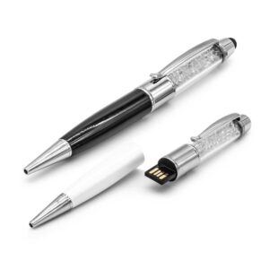 Crystal USB Pen with Stylus