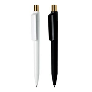 Dot Pen with Gold Push Button