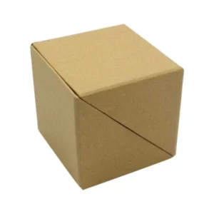 Eco paper cube desk set with note paper and sticky notes for corporate gifting in the UAE