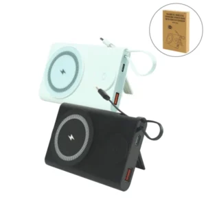 Magnetic wireless powerbank with iWatch charger