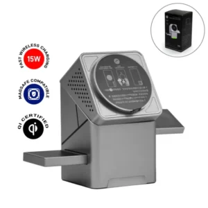 3-in-1 rotating wireless charging station