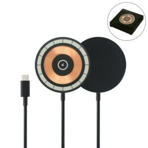 Round Magnetic Wireless Charger 15W Type-C